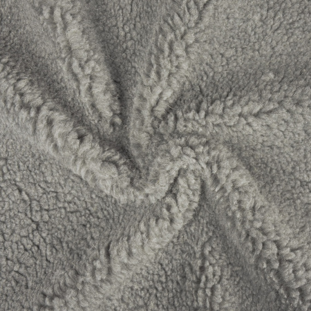 Tumbled wool blend fur