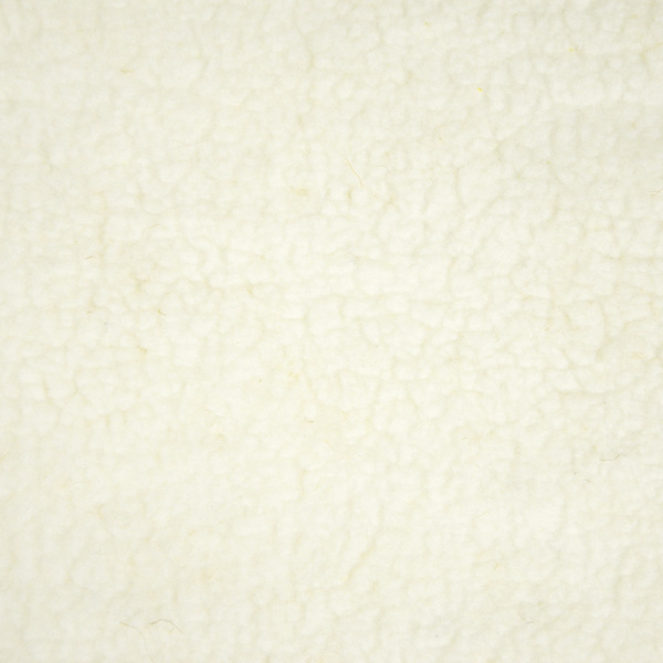 Tumbled wool blend fur