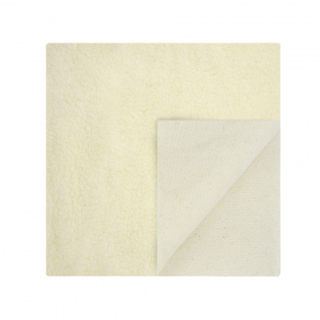 Tumbled wool blend fur